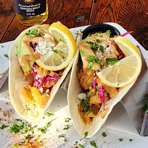 SHRIMP TACOS (Catered Buffet Style)