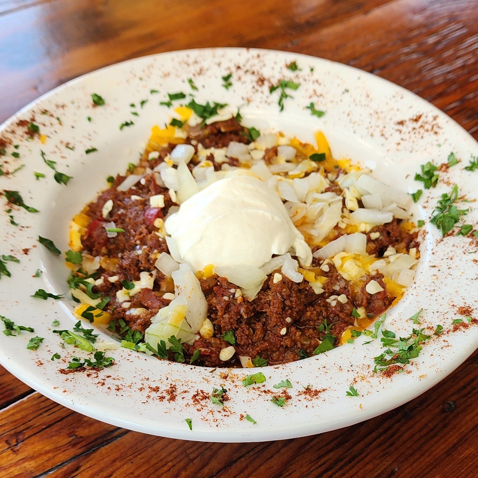 TEXAS MEAT CHILI (Catered Box Lunch)