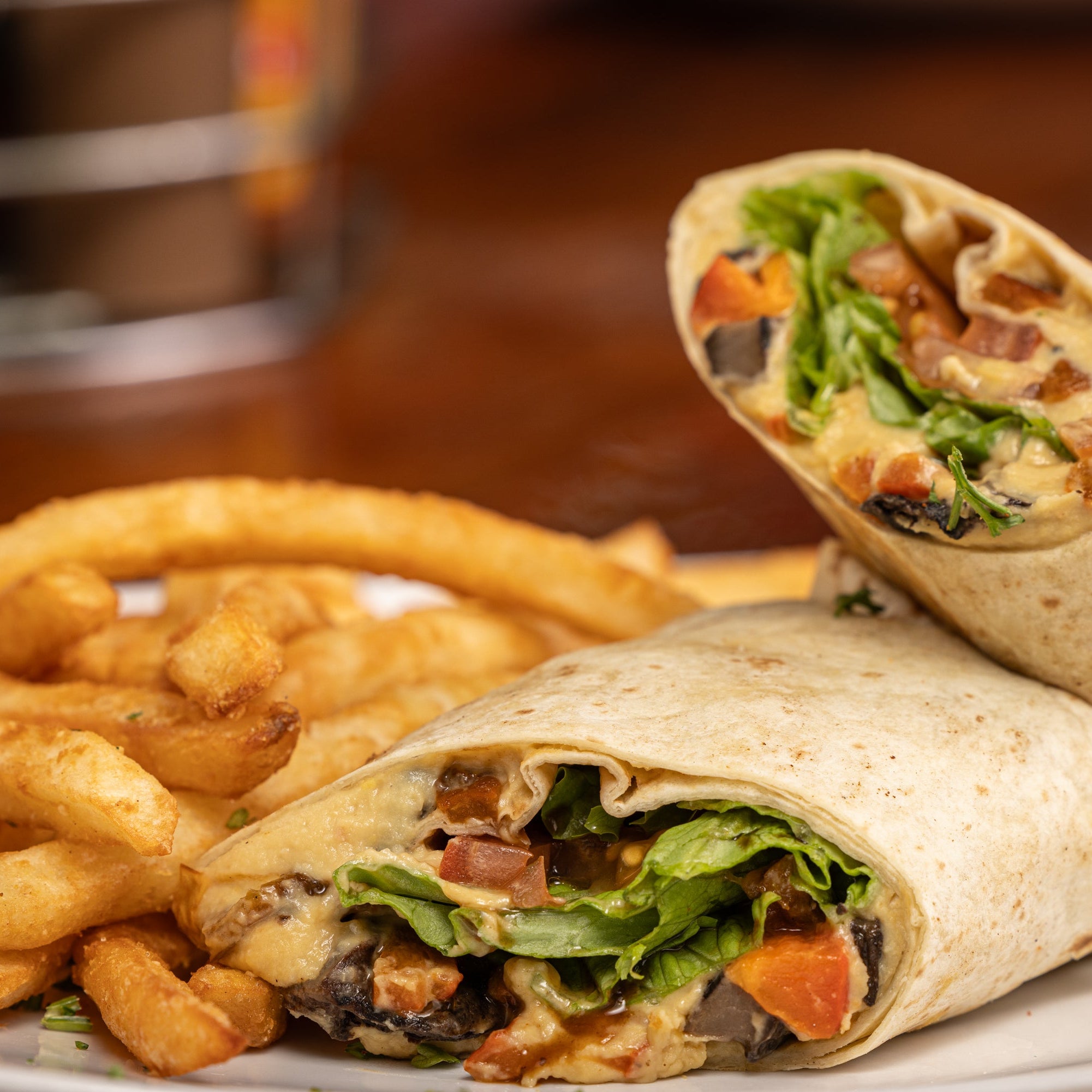 HUMMUS WRAPS (Catered Buffet Style)