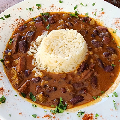 RED BEANS & RICE (Catered Box Lunch)