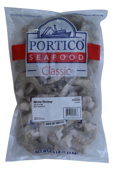 White Shrimp 16/20 EZ Peel (Frozen)